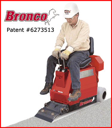 The Bronco Propane And Electric Floor Stripper And Refuse